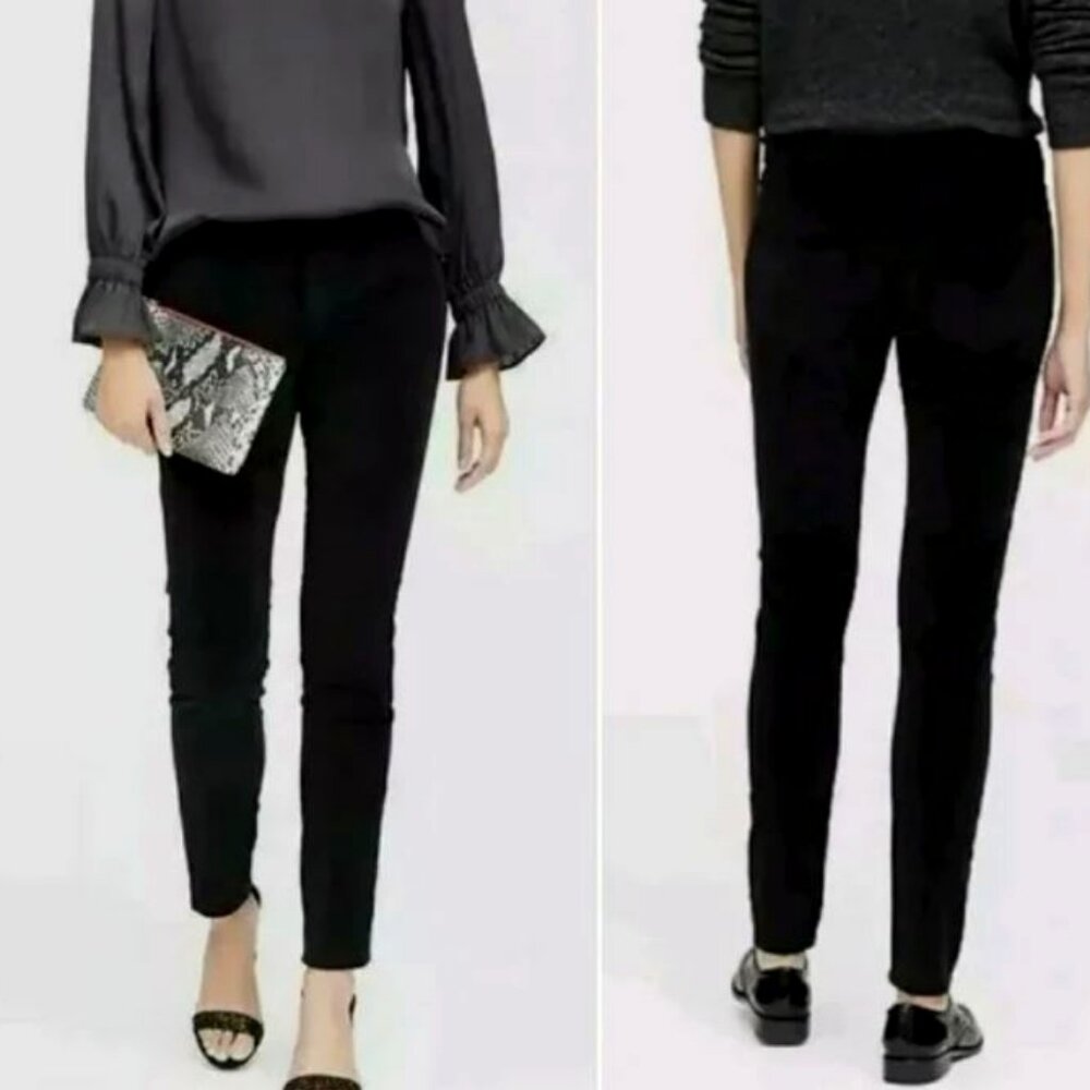 NWT Banana Republic Sloan Velvet Slim Ankle Pant Womens Sz 2R MSRP $100